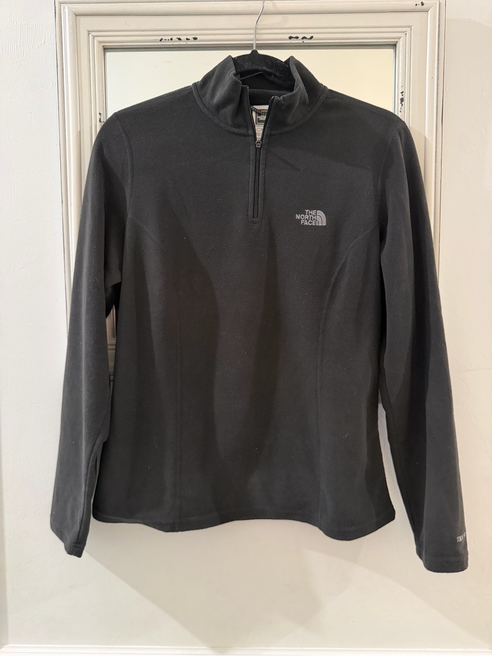 The North Face Black Half-Zip Fleece Pullover